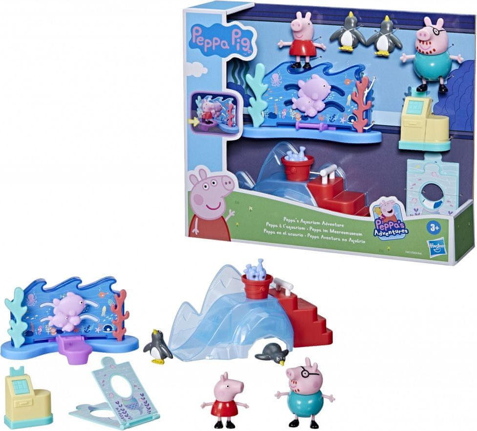 Hasbro Peppa Pig hrací sada Dobrodružství v akváriu - obrázek 1