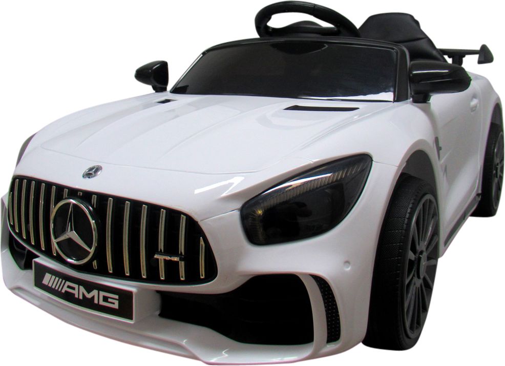 Elektrické autíčko Mercedes AMG GT R - bilé - obrázek 8