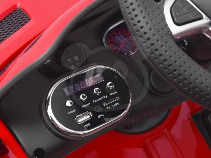Dětské elektrické autíčko Mercedes AMG GT R - bilé - obrázek 12