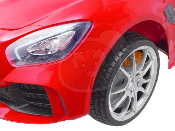Dětské elektrické autíčko Mercedes AMG GT R - lakované zelené - obrázek 10