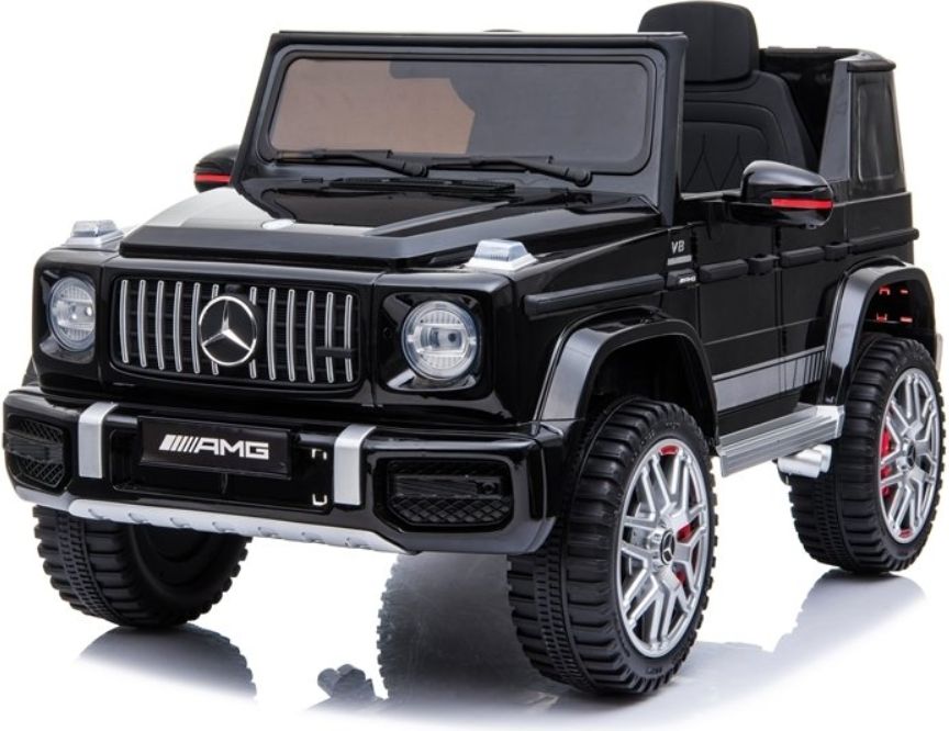 Dětské elektrické autíčko Mercedes G63 AMG - bílé - obrázek 3