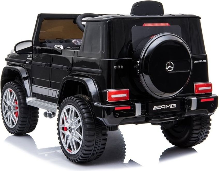Dětské elektrické autíčko Mercedes G63 AMG - bílé - obrázek 5