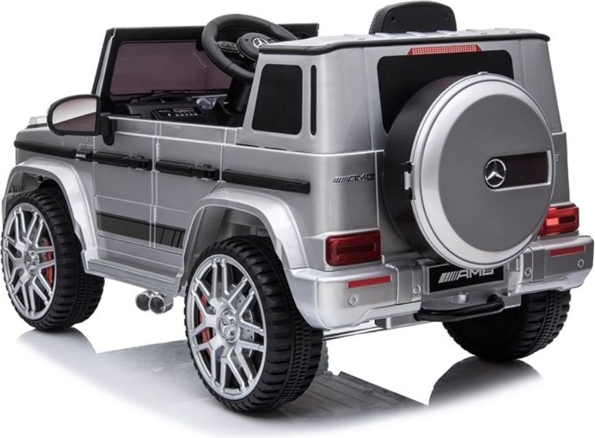 Dětské elektrické autíčko Mercedes G63 AMG - bílé - obrázek 8