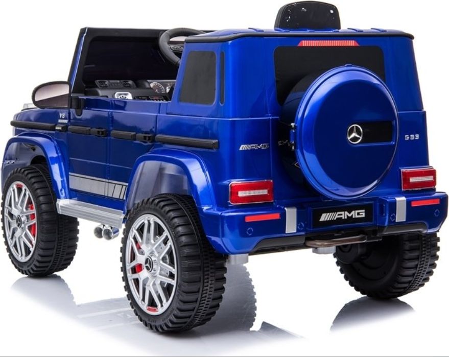 Dětské elektrické autíčko Mercedes G63 AMG - bílé - obrázek 12