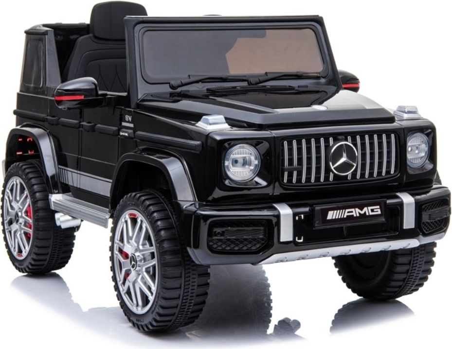 Dětské elektrické autíčko Mercedes G63 AMG - černé lakované - obrázek 1