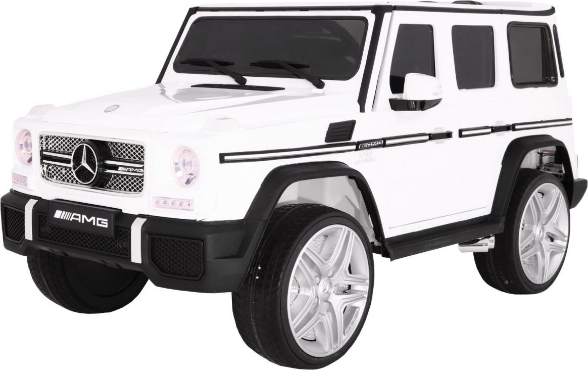 Dětské elektrické autíčko Mercedes G65, LAK - červené - obrázek 2