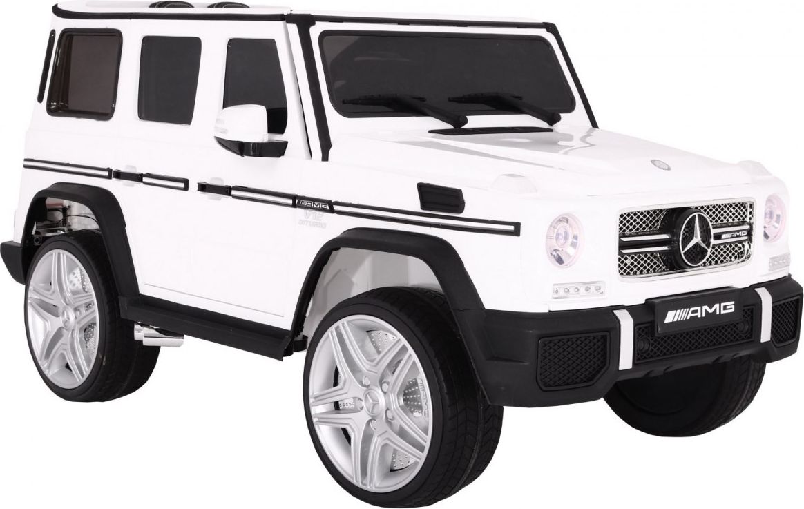 Dětské elektrické autíčko Mercedes G65, LAK - červené - obrázek 6