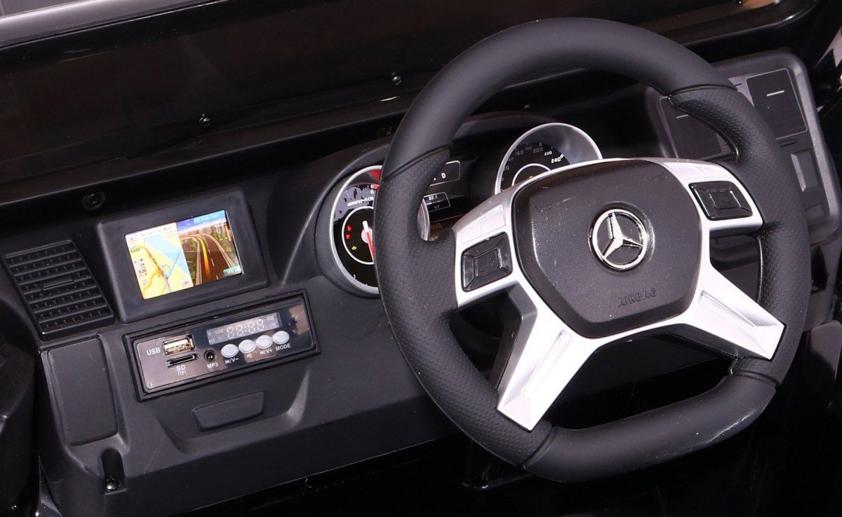 Dětské elektrické autíčko Mercedes G65, LAK - červené - obrázek 8