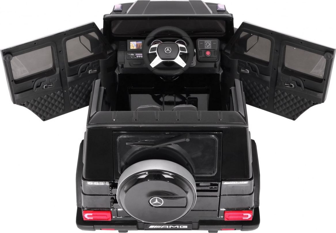 Dětské elektrické autíčko Mercedes G65, LAK - červené - obrázek 13