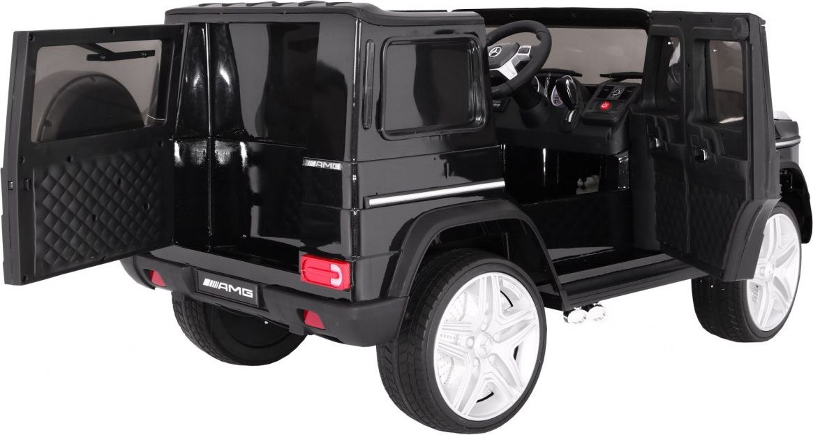 Dětské elektrické autíčko Mercedes G65, LAK - červené - obrázek 14