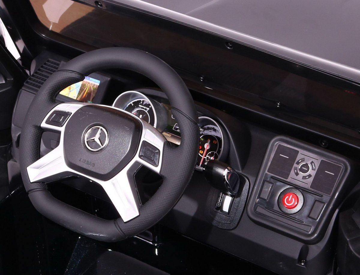 Dětské elektrické autíčko Mercedes G65, LAK - červené - obrázek 15