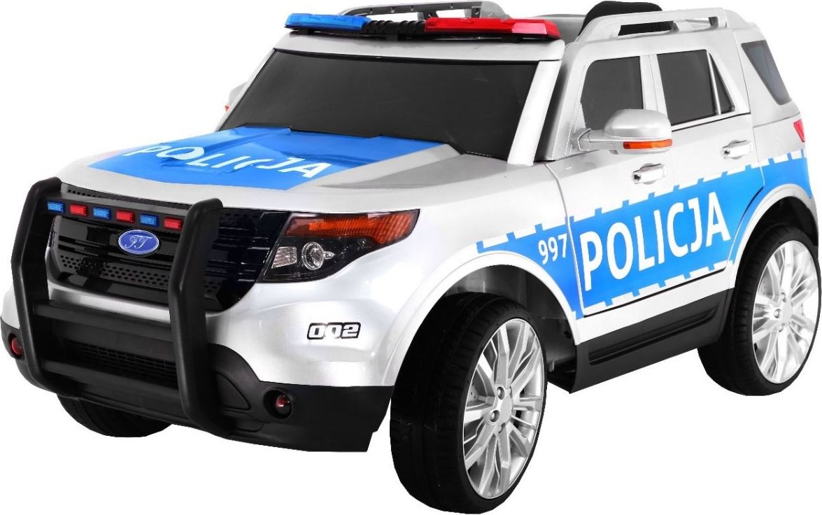 Dětské elektrické autíčko Polská policie, 2.4GHz - obrázek 1
