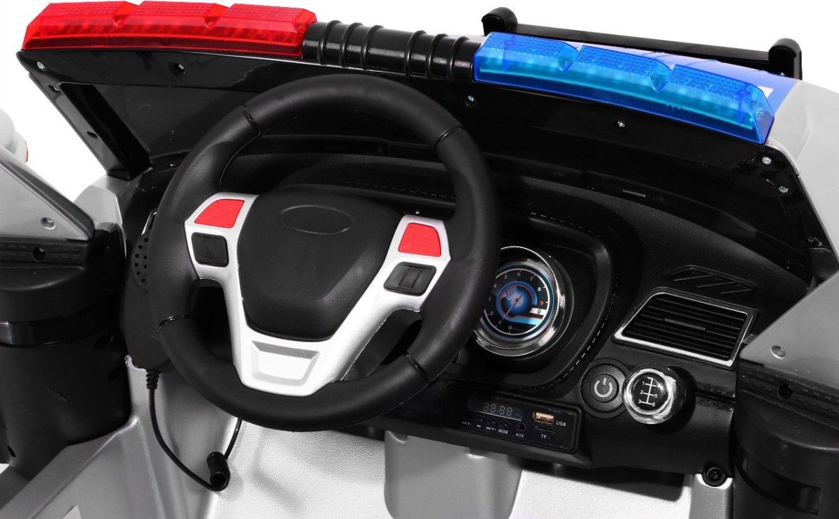 Dětské elektrické autíčko Polská policie, 2.4GHz - obrázek 2