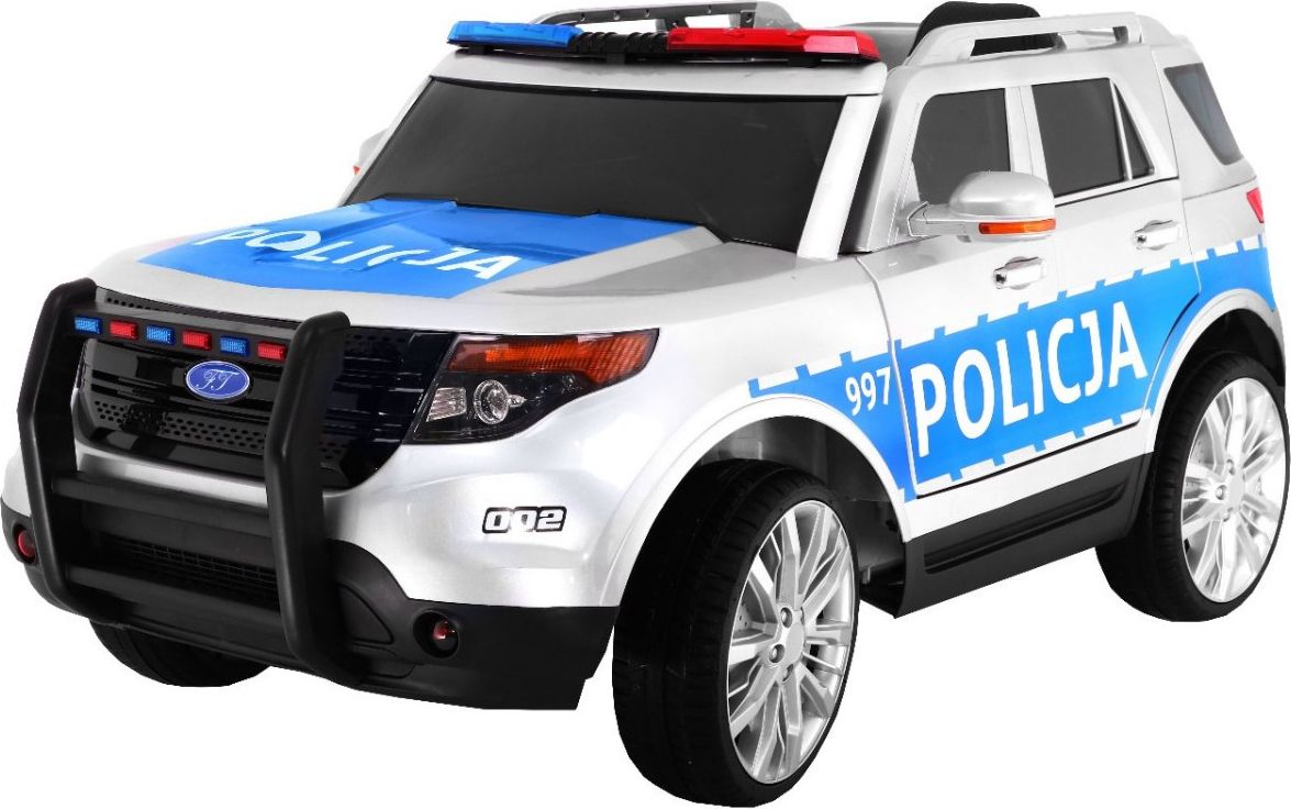 Dětské elektrické autíčko Polská policie, 2.4GHz - obrázek 3