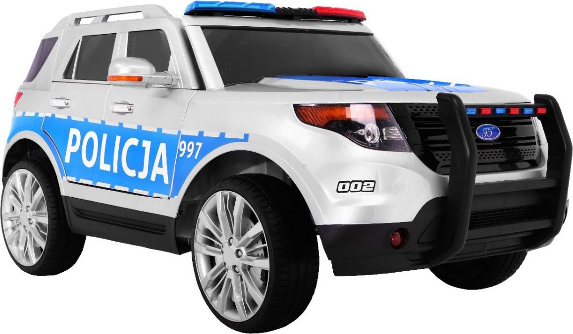 Dětské elektrické autíčko Polská policie, 2.4GHz - obrázek 7