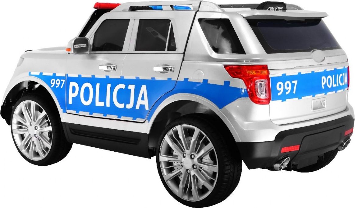 Dětské elektrické autíčko Polská policie, 2.4GHz - obrázek 9