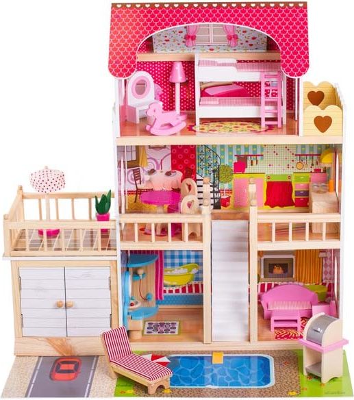 Aga4Kids Domeček pro panenky Marry - obrázek 1