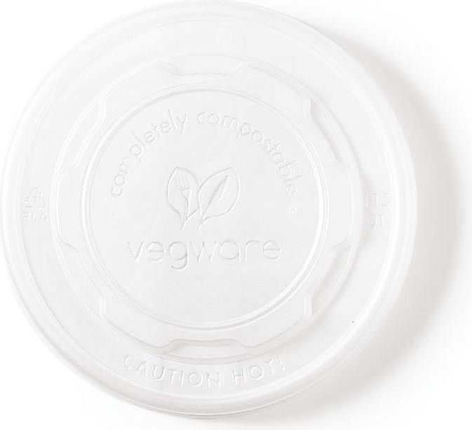 Vegware GF048 kompostovatelná víka na nádobu na polévku - obrázek 1