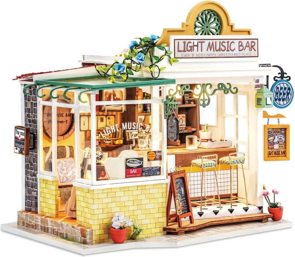 Robotime miniatura domečku Bar