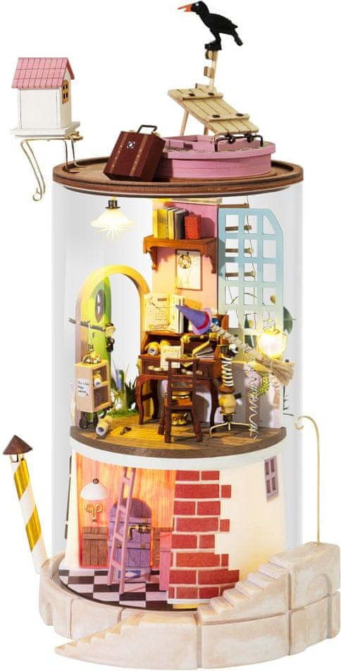 Robotime miniatura domečku Skleněná podzemní skrýš - obrázek 1
