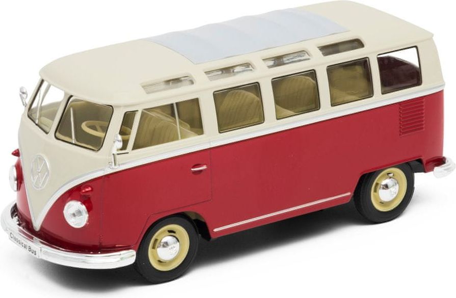 Welly Volkswagen T1 Bus (1963) 1:24 červený - obrázek 1