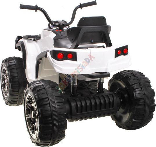 Elektrická čtyřkolka BDM, 2.4GHz, EVA kola - bílá - obrázek 8