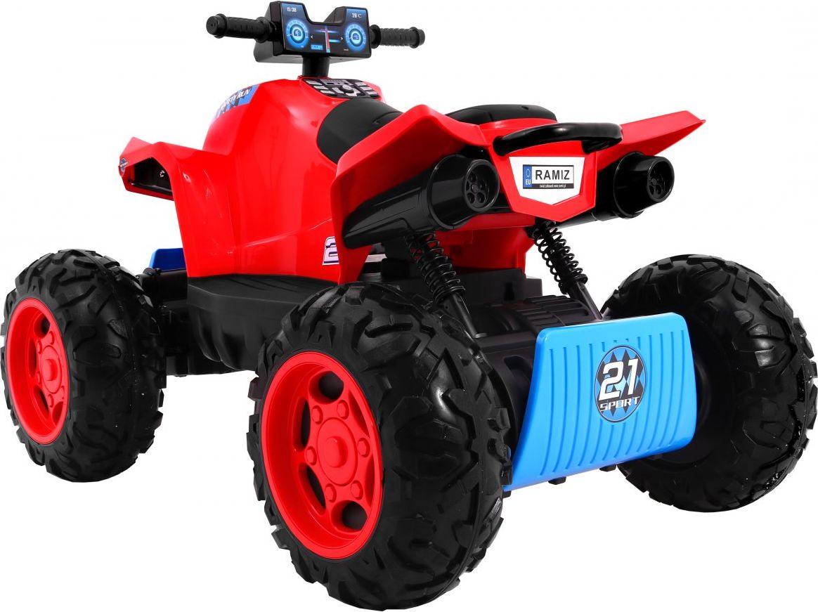 Elektrická čtyřkolka Sport Run 4x4 2.4GHz - červená - obrázek 4