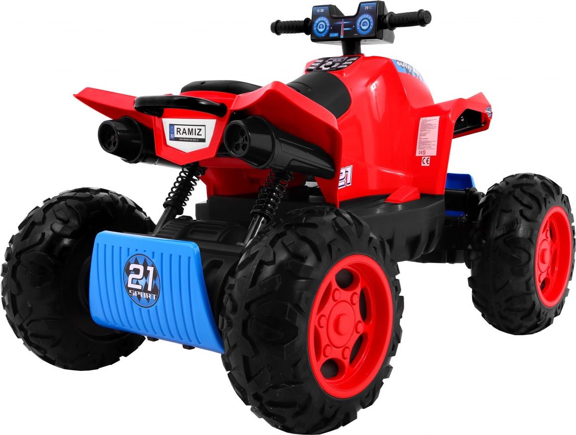 Elektrická čtyřkolka Sport Run 4x4 2.4GHz - červená - obrázek 8