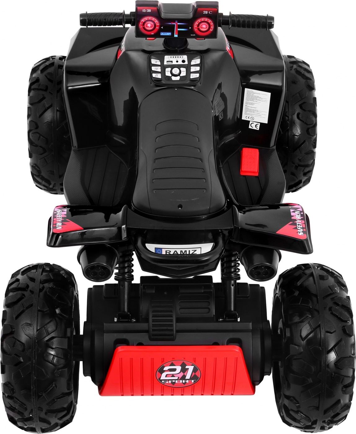 Elektrická čtyřkolka Sport Run 4x4 2.4GHz - červená - obrázek 12