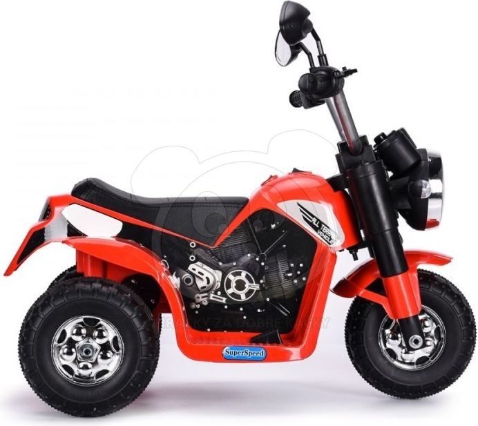 Elektrická motorka MiniBike - modrá - obrázek 11