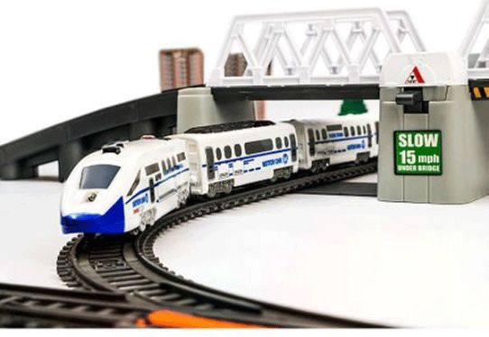 Elektrická vláčkodráha s moderním vlakem - obrázek 4