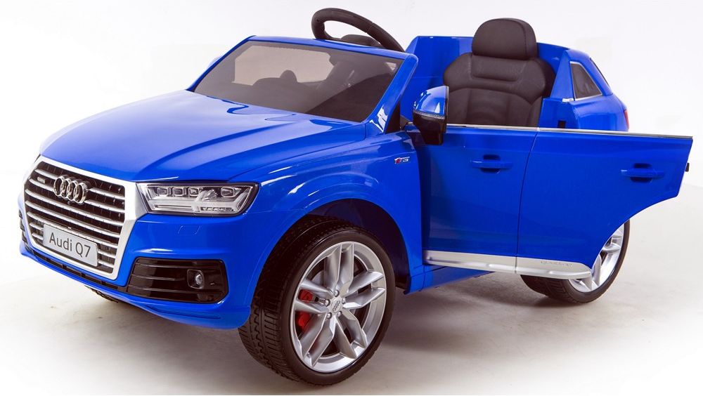 Elektrické autíčko Toyz AUDI Q7 Lak - modré - obrázek 1