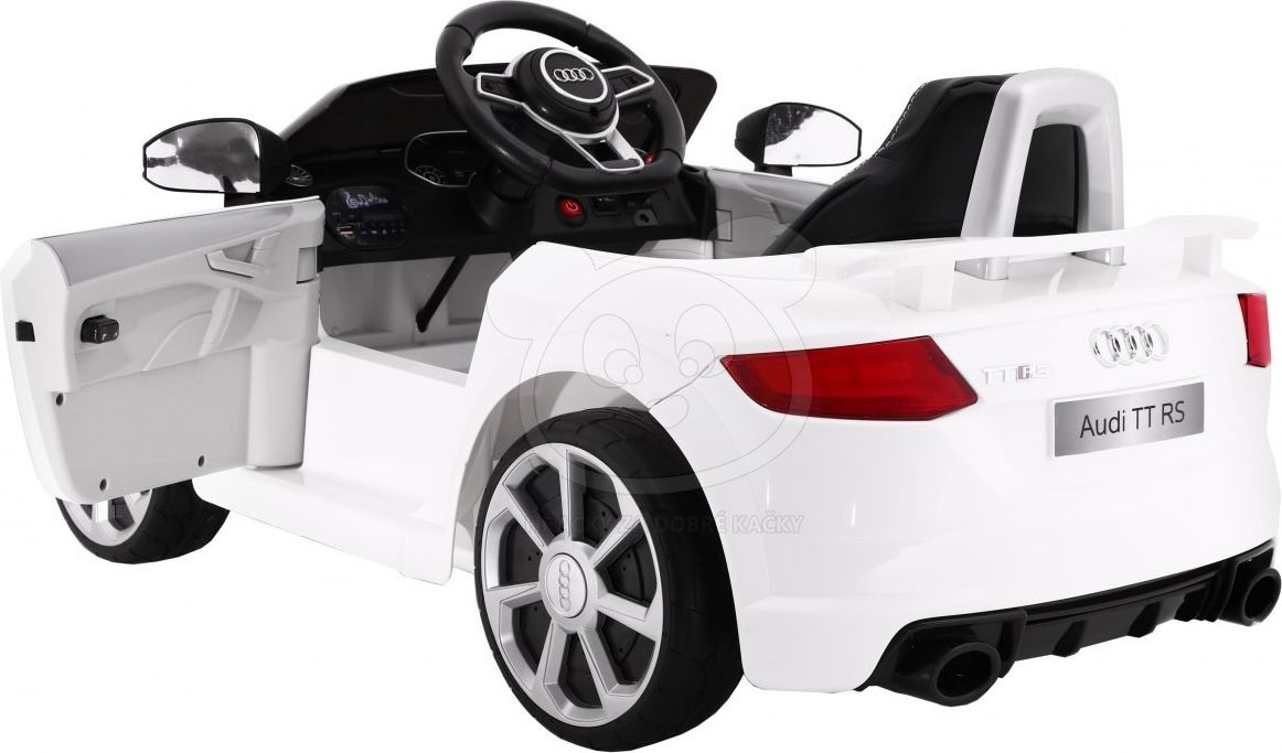 Ramiz Elektrické autíčko Audi TT RS - bílé - obrázek 3