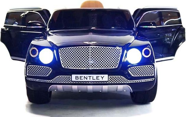 Elektrické autíčko Bentley Bentayga, 2.4GHz, kožená sedačka - bílé - obrázek 3