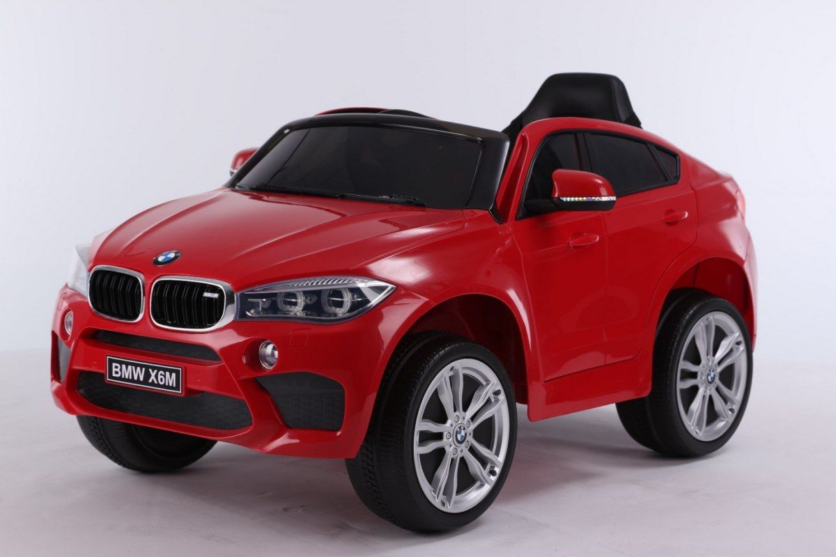 Elektrické autíčko BMW X6M - lakované modré - obrázek 3