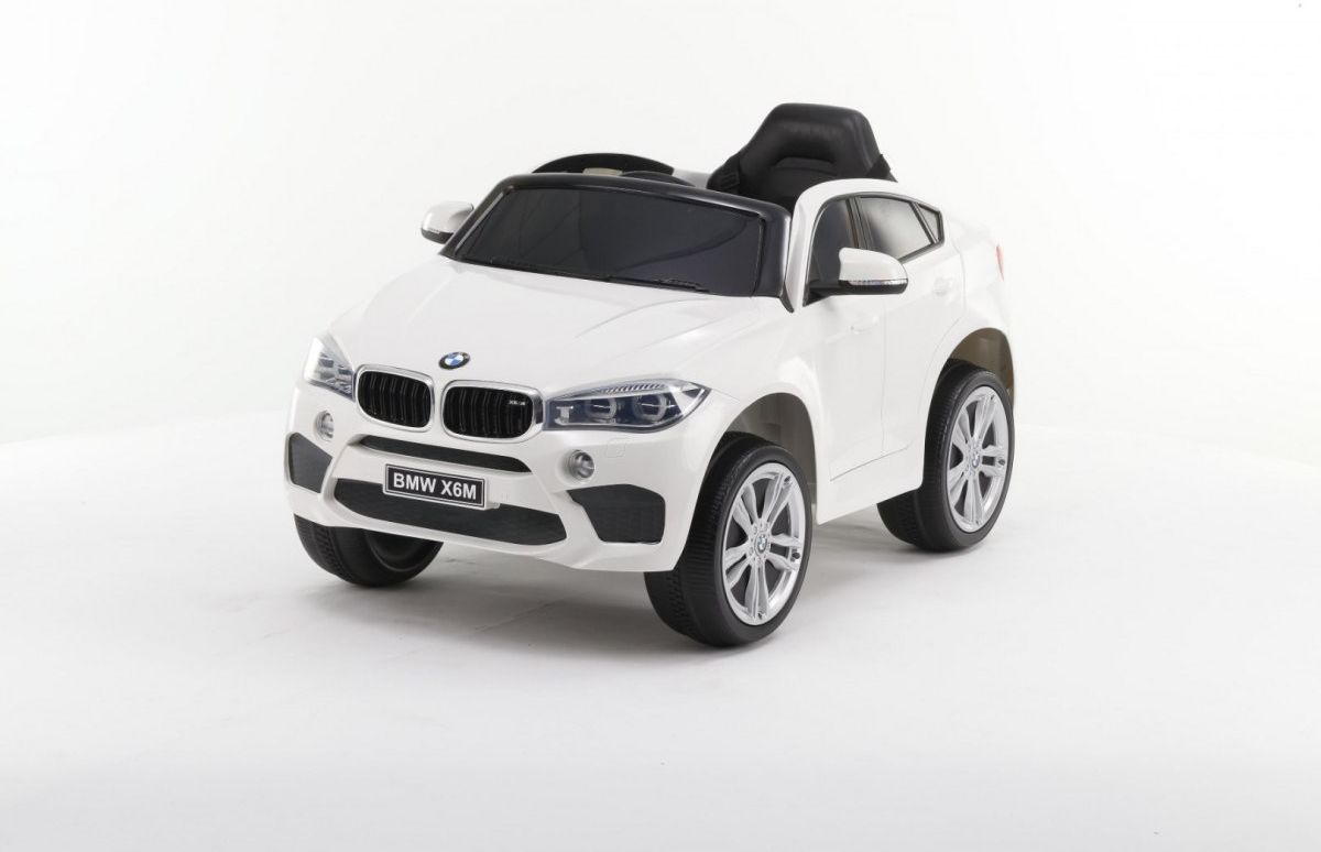 Elektrické autíčko BMW X6M - lakované modré - obrázek 5