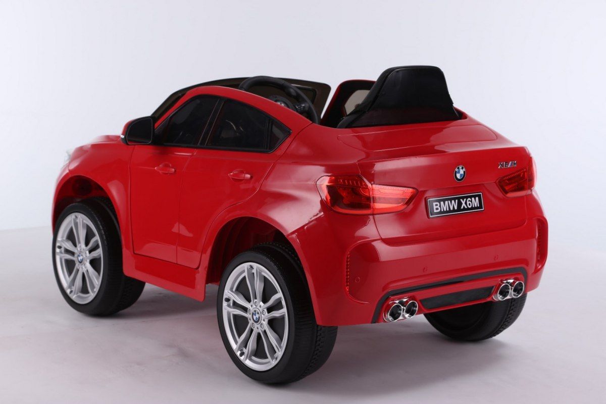 Elektrické autíčko BMW X6M - lakované modré - obrázek 12