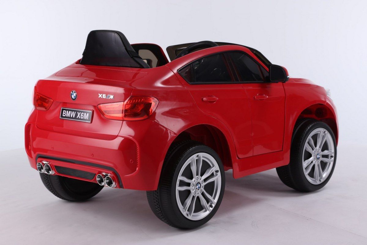 Elektrické autíčko BMW X6M - lakované modré - obrázek 13