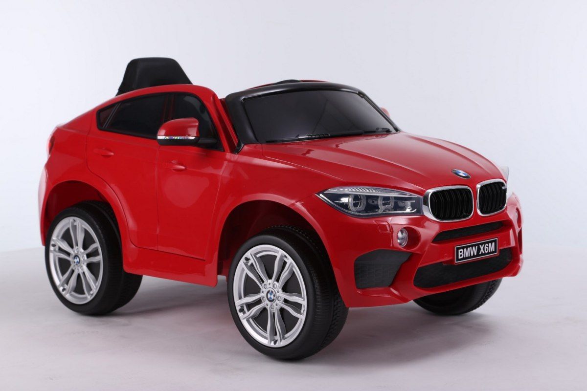 Elektrické autíčko BMW X6M - lakované modré - obrázek 14