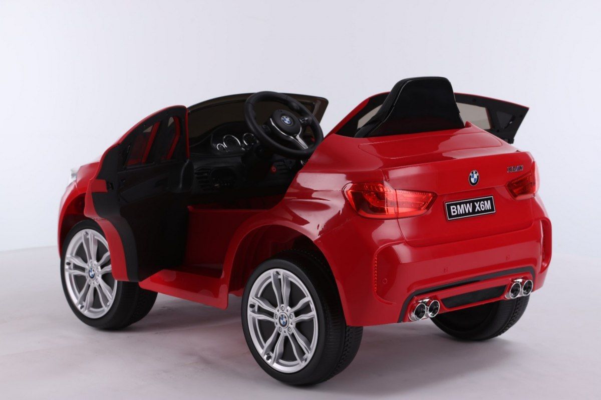 Elektrické autíčko BMW X6M - lakované modré - obrázek 15