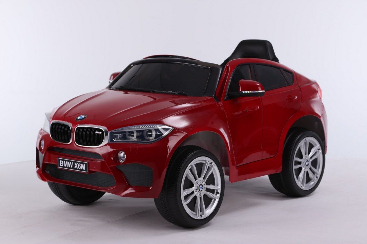 Elektrické autíčko BMW X6M - lakované modré - obrázek 19