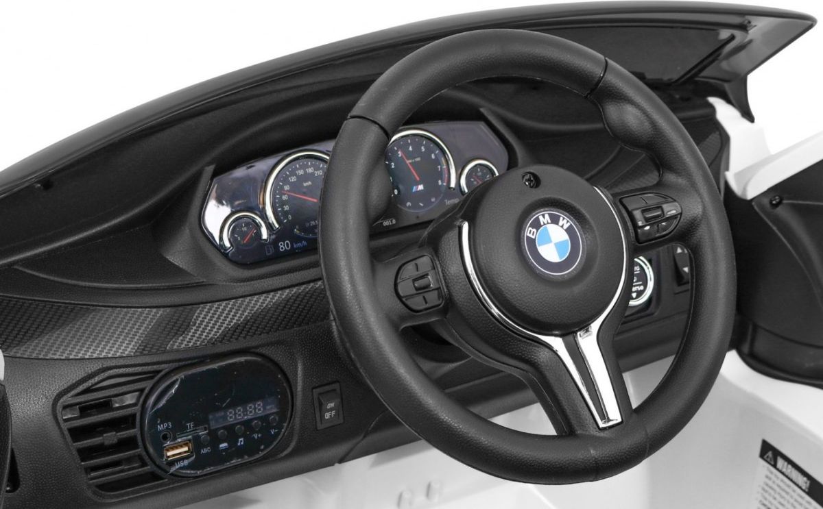 Elektrické autíčko BMW X6M - lakované modré - obrázek 23