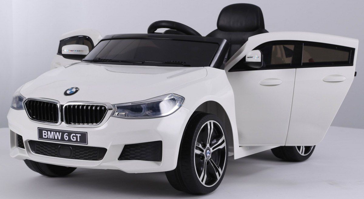 Elektrické autíčko BMW 6 GT - bílé - obrázek 8