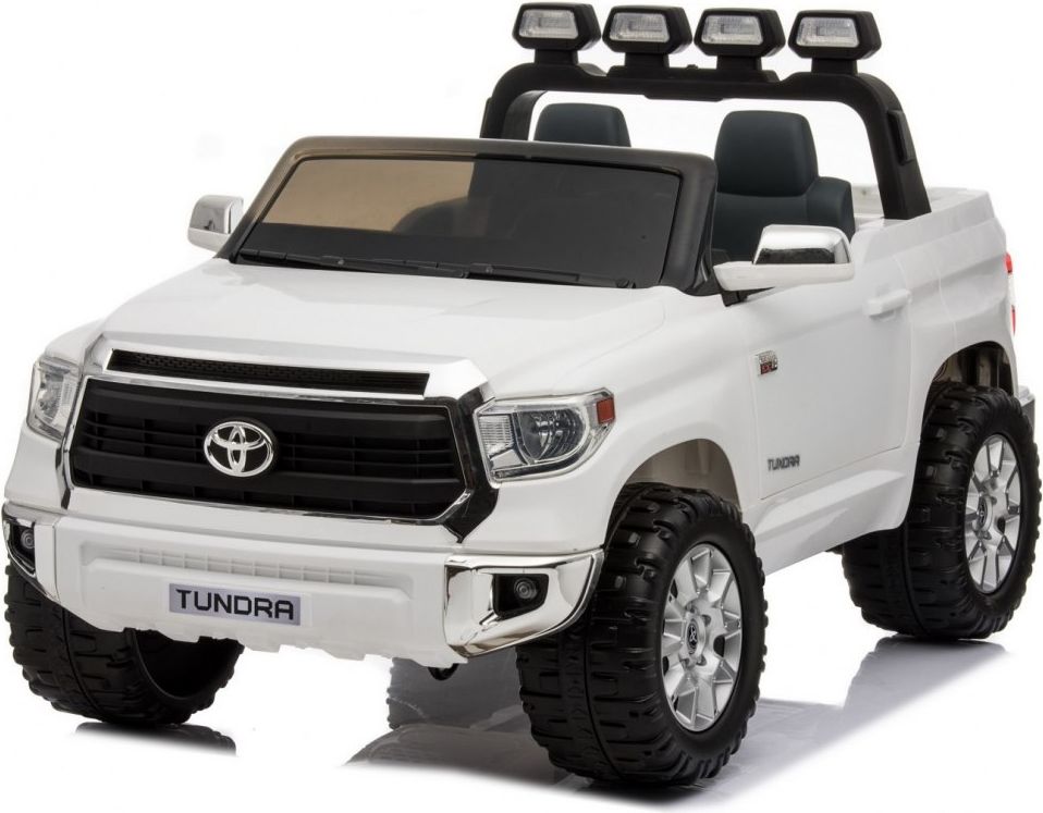 Elektrické autíčko Dvoumístná Toyota Tundra 24V XXL, 2.4GHz, EVA kola - bílá - obrázek 1