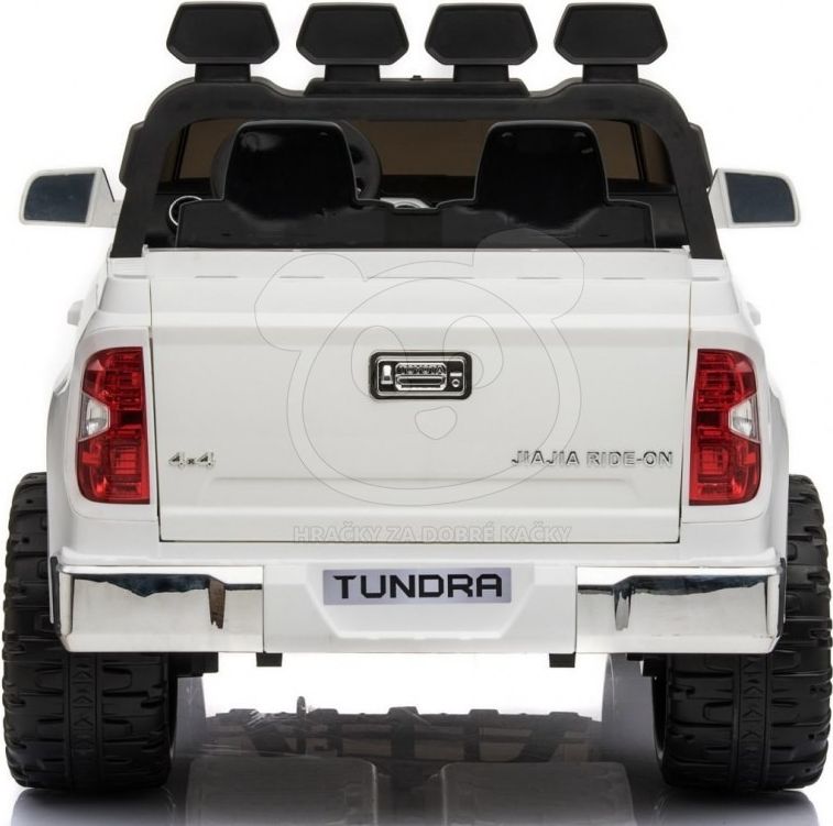 Elektrické autíčko Dvoumístná Toyota Tundra 24V XXL, 2.4GHz, EVA kola - bílá - obrázek 4