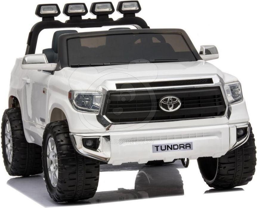 Elektrické autíčko Dvoumístná Toyota Tundra 24V XXL, 2.4GHz, EVA kola - bílá - obrázek 6