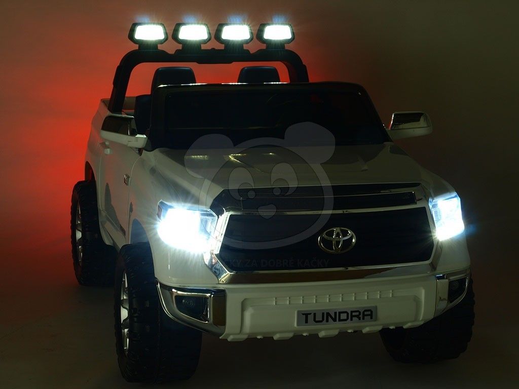 Elektrické autíčko Dvoumístná Toyota Tundra 24V XXL, 2.4GHz, EVA kola - bílá - obrázek 12