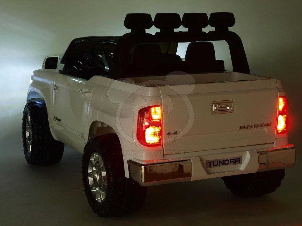 Elektrické autíčko Dvoumístná Toyota Tundra 24V XXL, 2.4GHz, EVA kola - bílá - obrázek 13