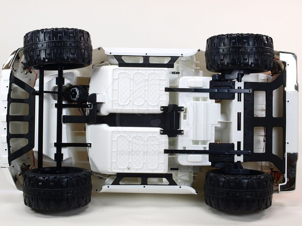 Elektrické autíčko Dvoumístná Toyota Tundra 24V XXL, 2.4GHz, EVA kola - bílá - obrázek 14