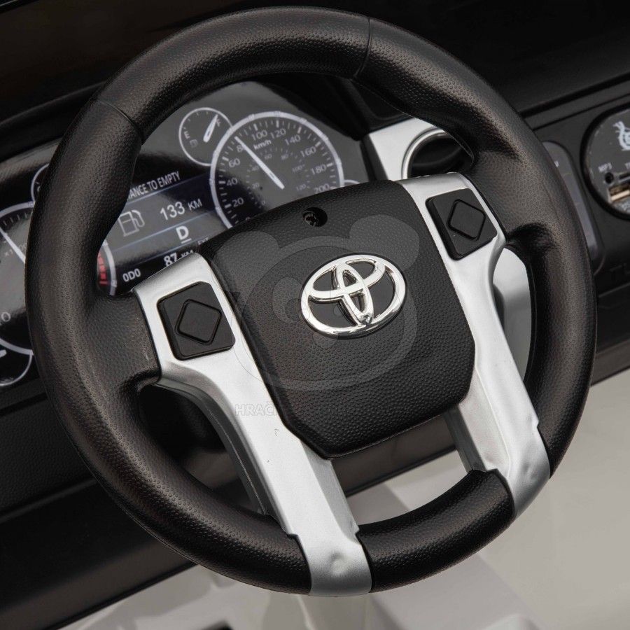 Elektrické autíčko Dvoumístná Toyota Tundra 24V XXL, 2.4GHz, EVA kola - bílá - obrázek 18